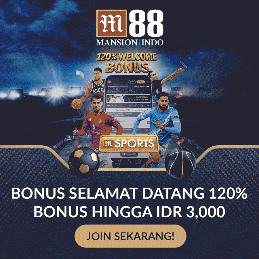 Animasi ilustrasi tentang beragam permainan dan fitur yang tersedia di platform taruhan online